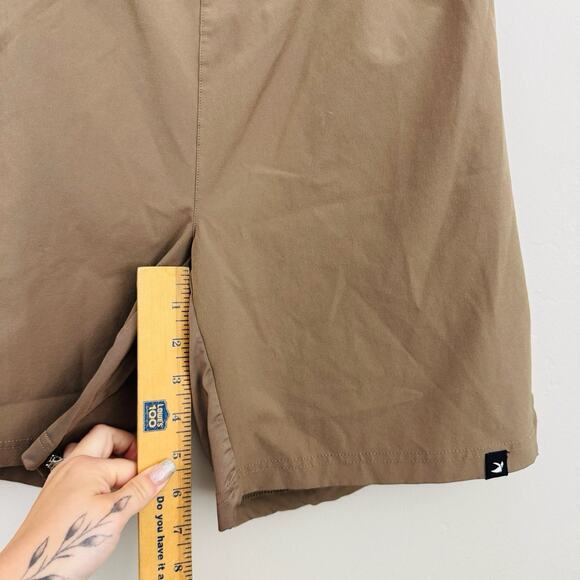 Glyder Brown Athletic Shorts Men’s Size M - Picture 4 of 7